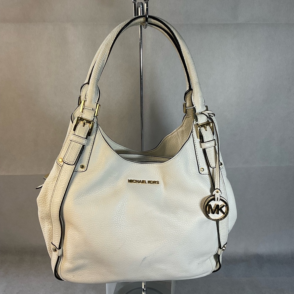MICHAEL KORS Bedford Large Leather Satchel Shoulder Bag